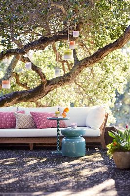 Sonoma Woven Teak Sofa