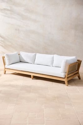 Sonoma Woven Teak Sofa