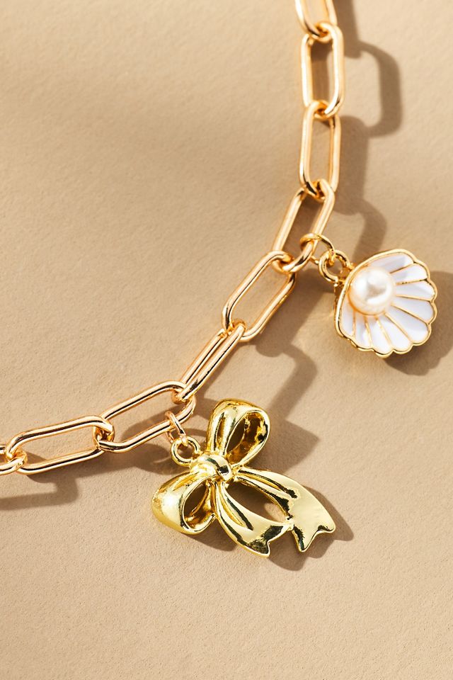 Lulla Bow Charm Necklace #1