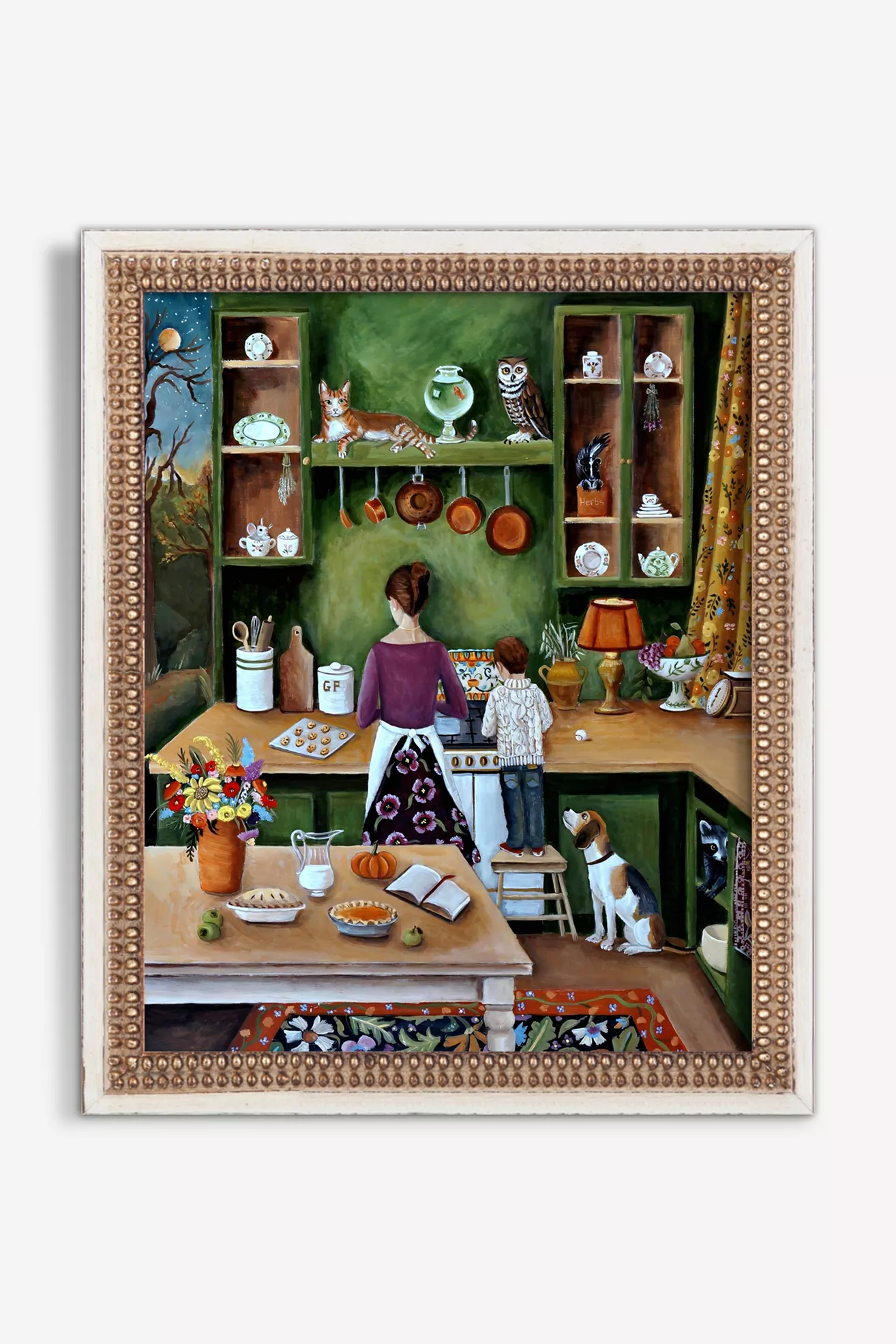 The Night Kitchen II People Wall Art