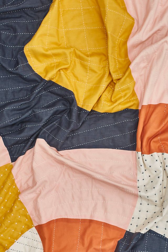 Anchal Sunset Quilt Throw #2