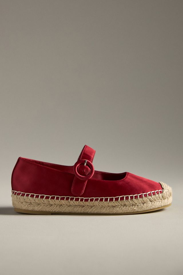 Jeffrey Campbell Ariel Mary Jane Espadrille Flats #1