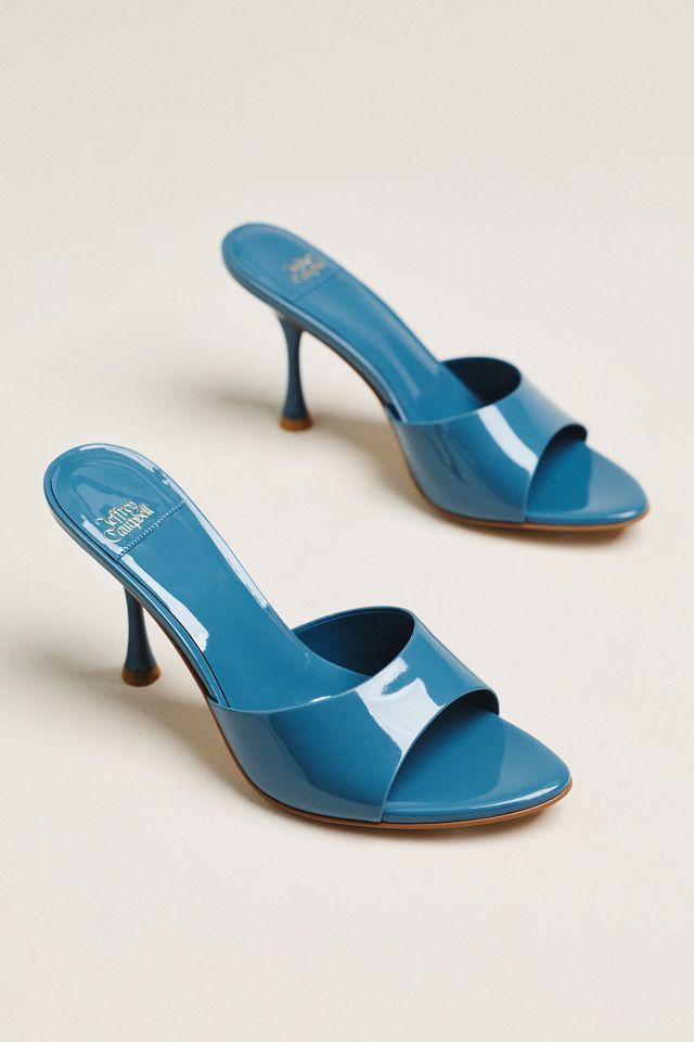 Jeffrey Campbell Agent Suede Mule Heels #1