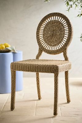 Sunburst All Weather Wicker Dining Chair