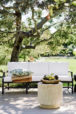 Cape Metal Three Seat Sofa