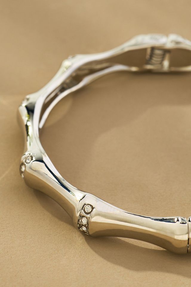 Bracelet manchette en bambou #1