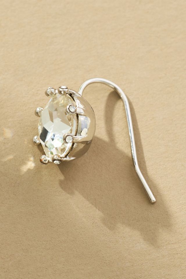 Eight-Prong Crystal Earrings #1