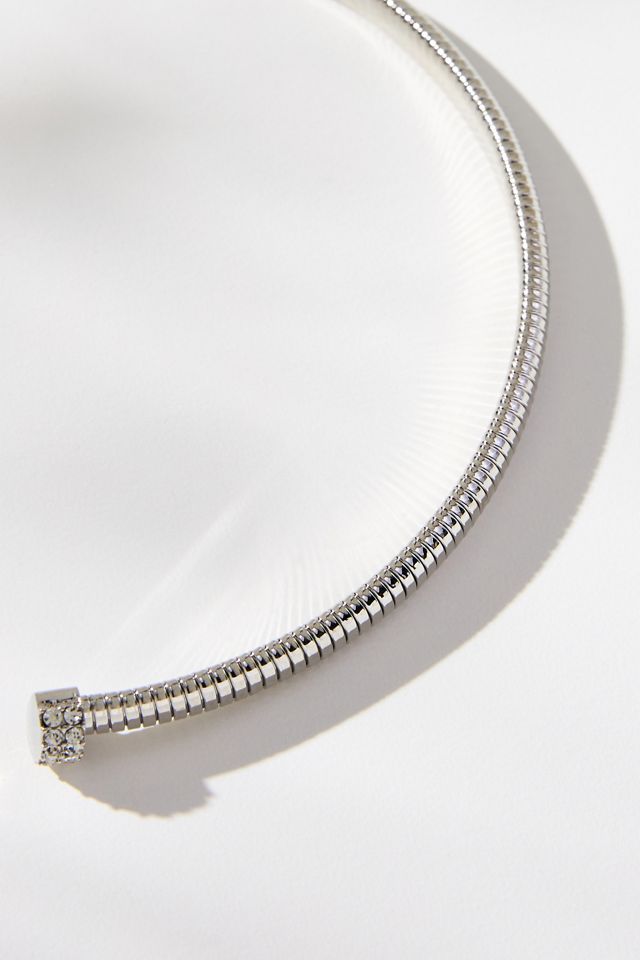 Crystal-Front Collar Necklace #1