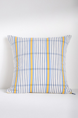 Anthropologie Thea Printed Stripe Pillow