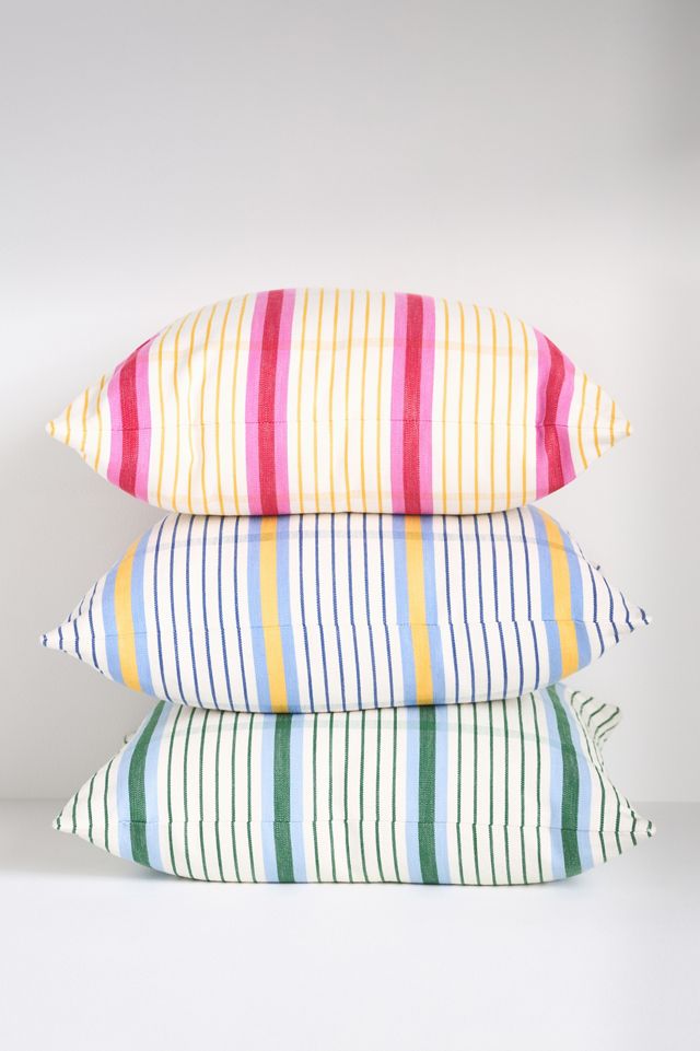 Thea Woven Stripe Pillow