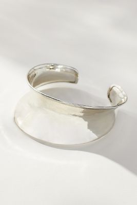 BY ANTHROPOLOGIE WIDE SCULPTURAL CUFF BRACELET