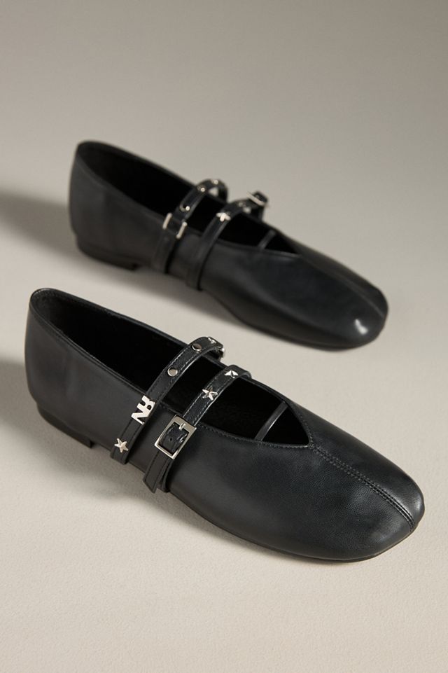 Reike Nen Studded Strap Flats #1