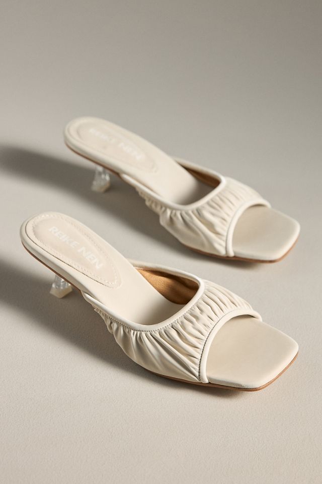 Reike Nen Shirring Mule Heels #1