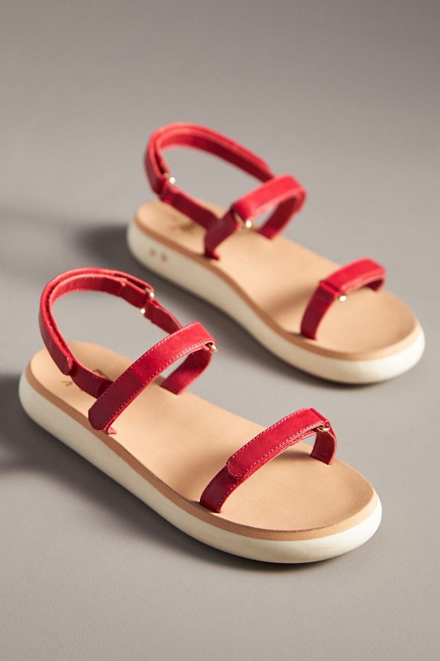beek Tyto Sporty Leather Platform Sandals #1