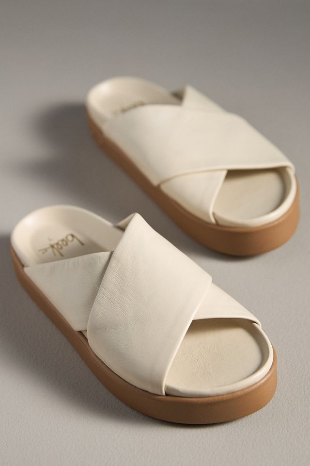 beek Hen Leather Platform Slide Sandals #1