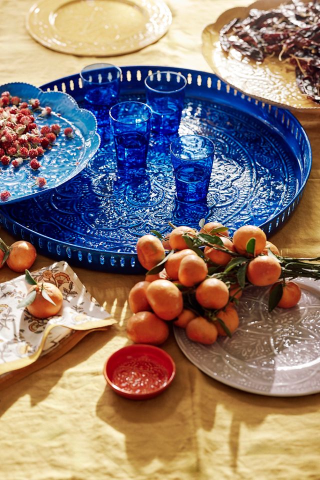 Patterned Enamel Charger #5