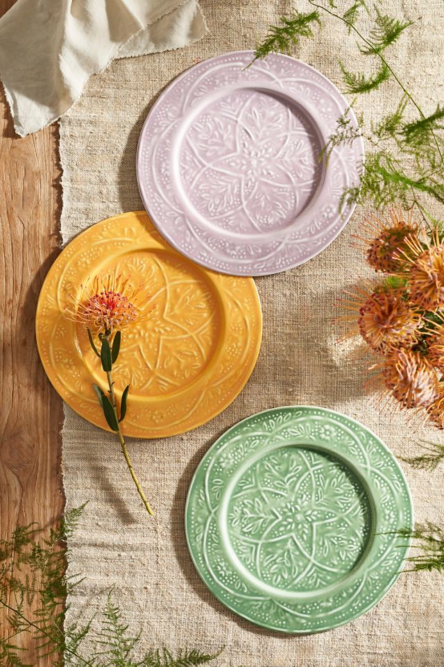 Patterned Enamel Charger #3