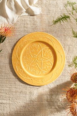 Patterned Enamel Charger