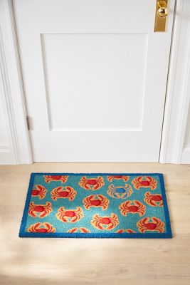 Crab Printed Coir Doormat