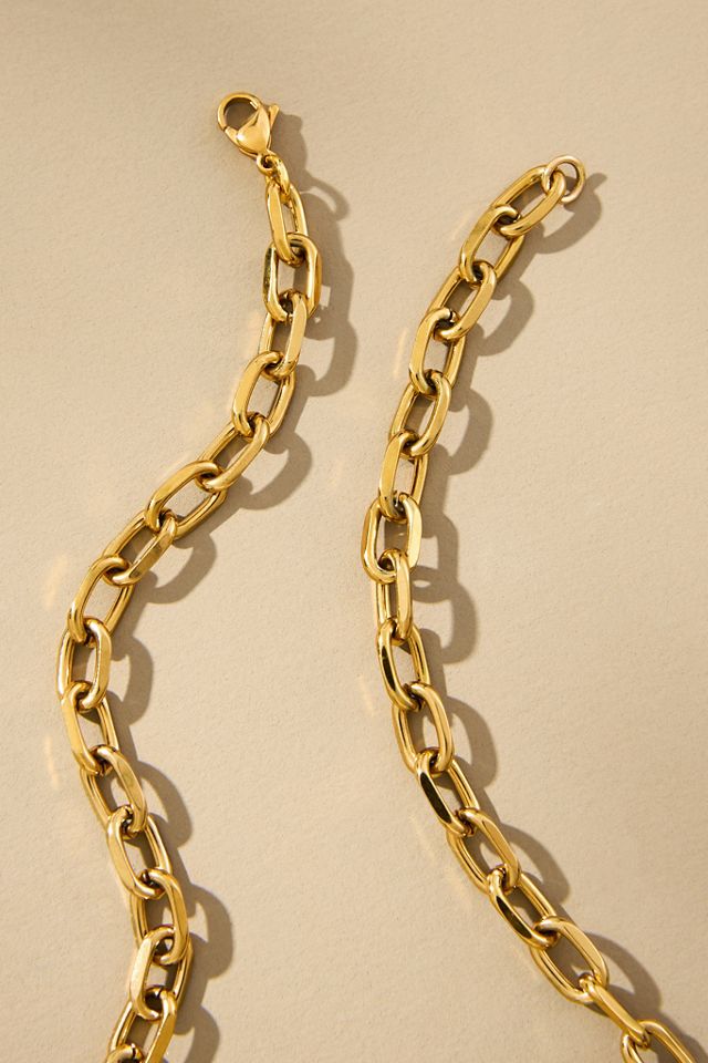 Janey Bee Jems Rolo Chain One-Of-A-Kind Charm Necklace #1