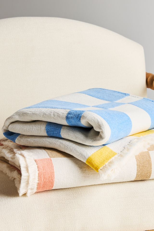 Ares Cotton Chenille Throw Blanket