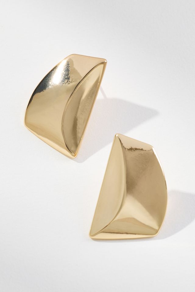 Rectangle Post Earrings #1