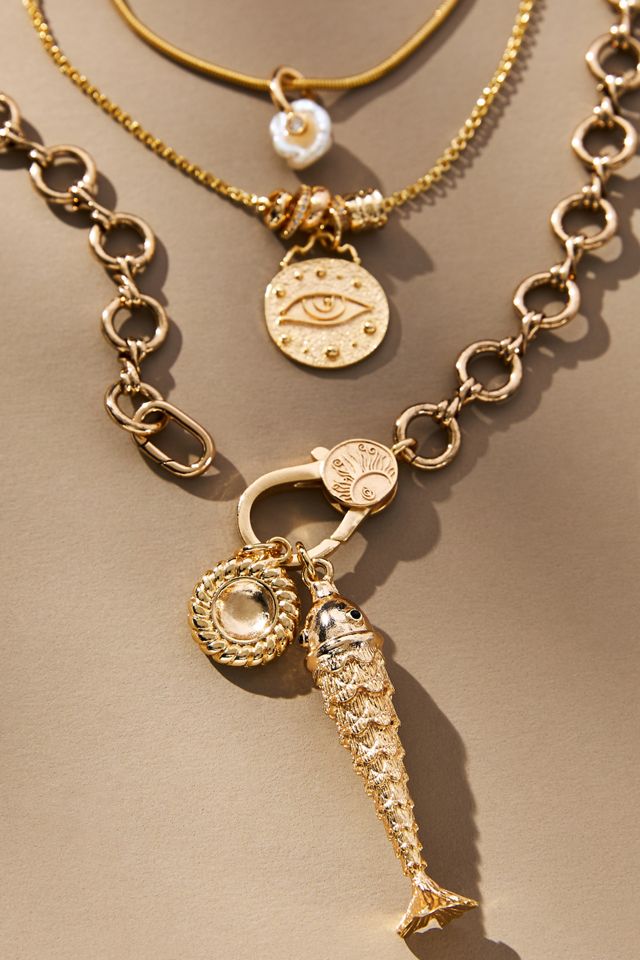Fish Charm Necklace