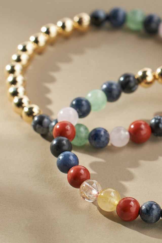 The Healer's Collection N 32 Emotional Eating Bracelets, Set of 2 #1