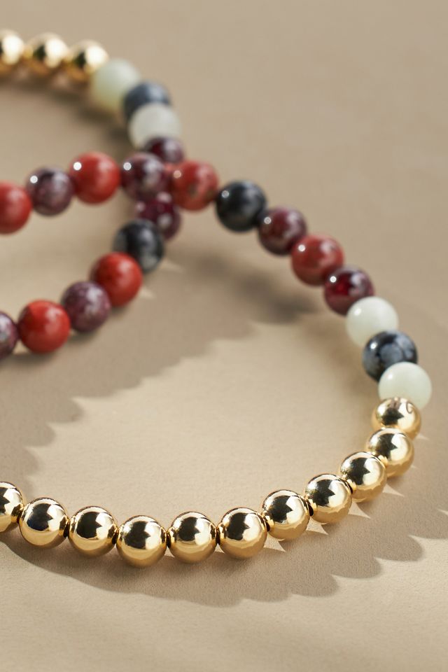 The Healer's Collection N 82 Gut Health Bracelets, Set of 2 #1