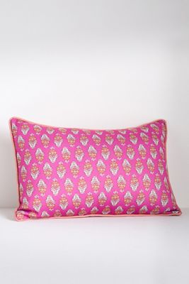 Isadora Mix Print Floral Indoor/Outdoor Pillow