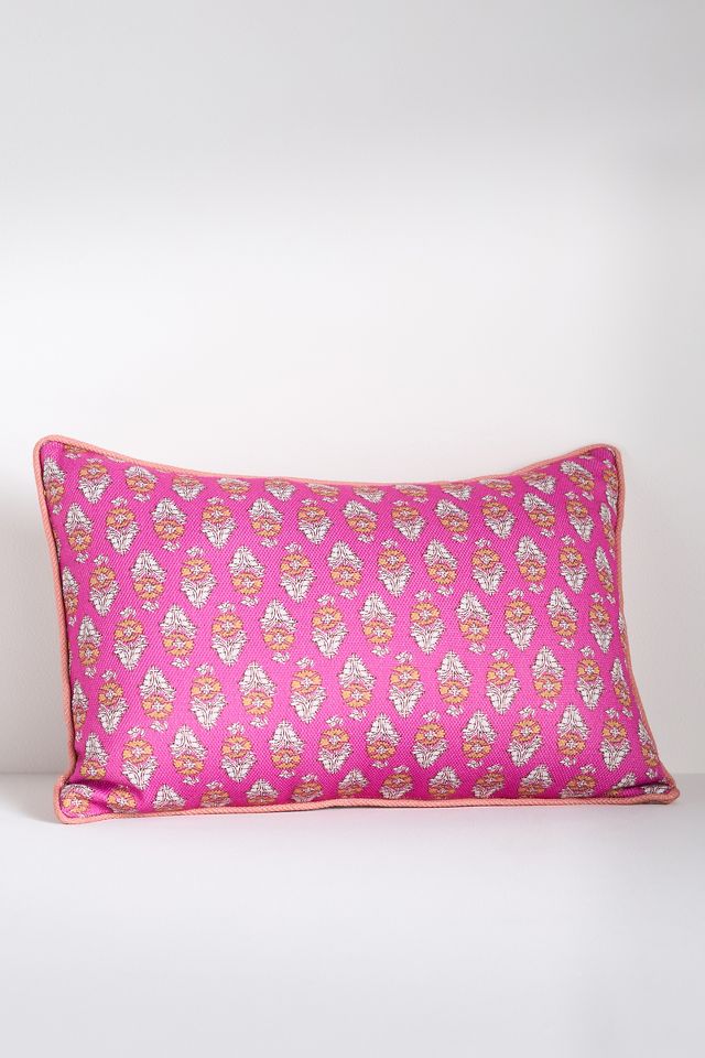 Isadora Mix Print Floral Indoor/Outdoor Pillow