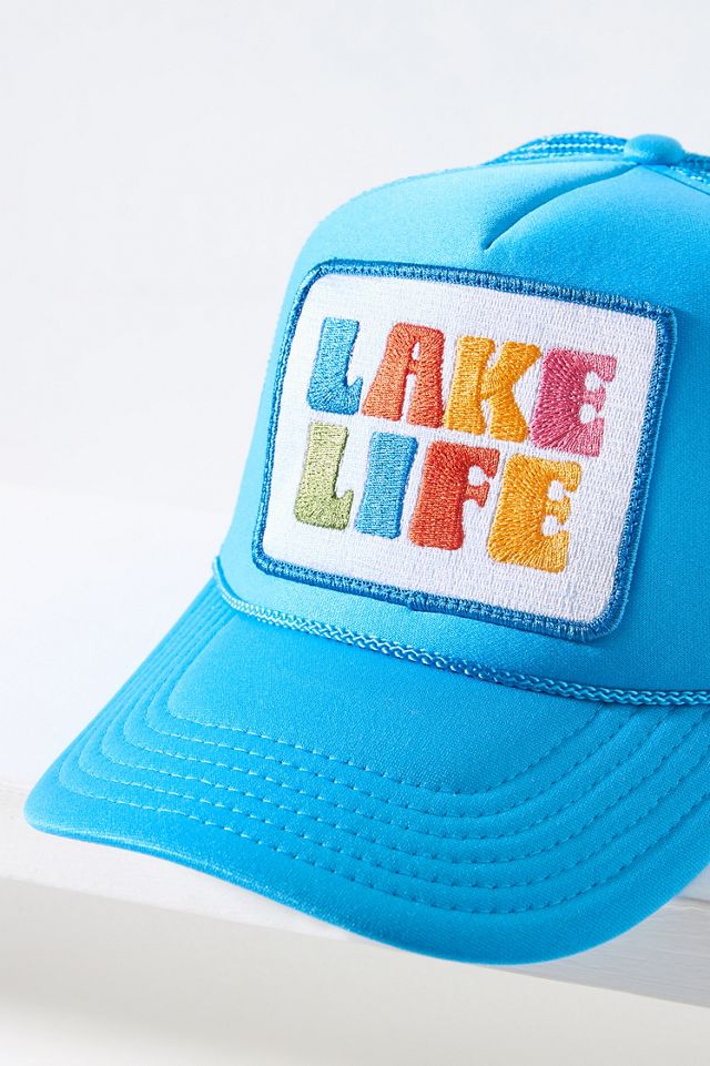 Friday Feelin Lake Life Trucker Hat #3