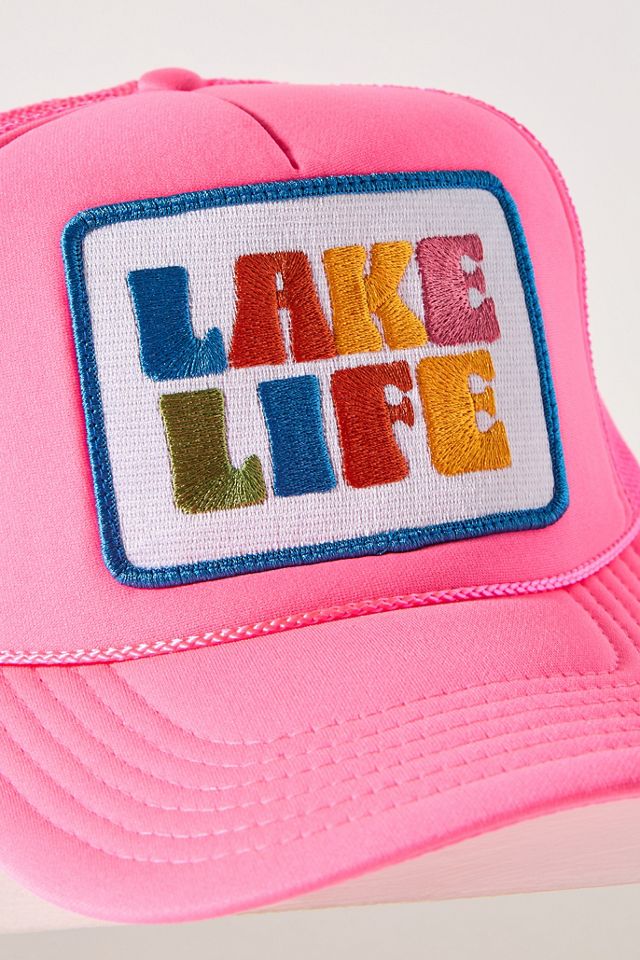 Friday Feelin Lake Life Trucker Hat #2