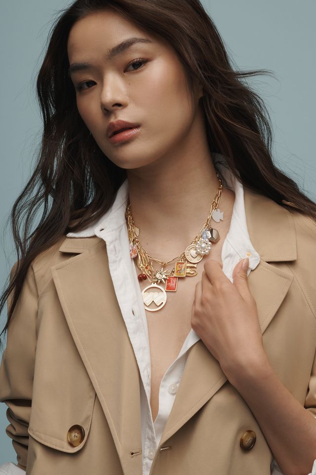 Double Layer Charm Necklace #2