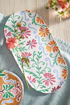 Printed Melamine Serving Platter