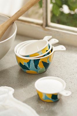 Citrus Grove Stoneware Measuring Cups