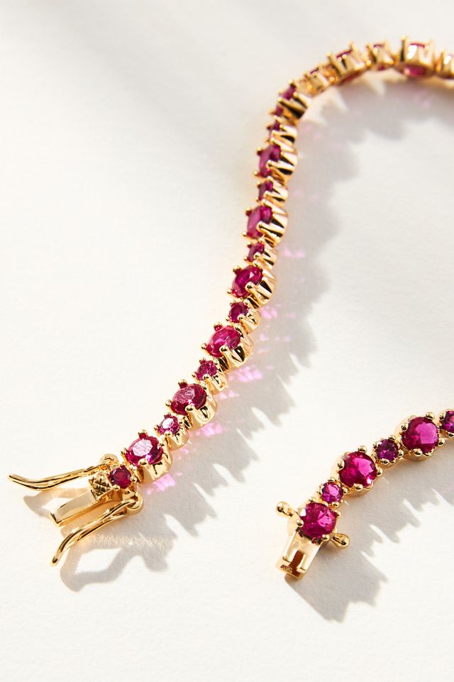 Gemstone Tennis Bracelet #2