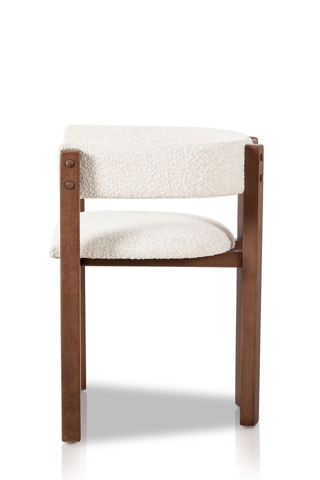 Vittoria Performance Bouclé Dining Armchair #3