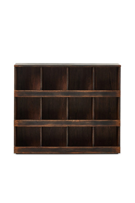 Anthropologie Mercantile 12-cubby Pine Shop Store Cabinet