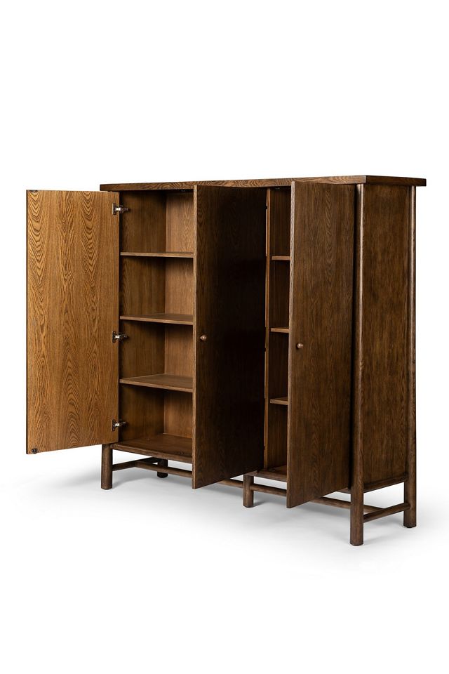 Renaud Oak Three-Door Cabinet #2