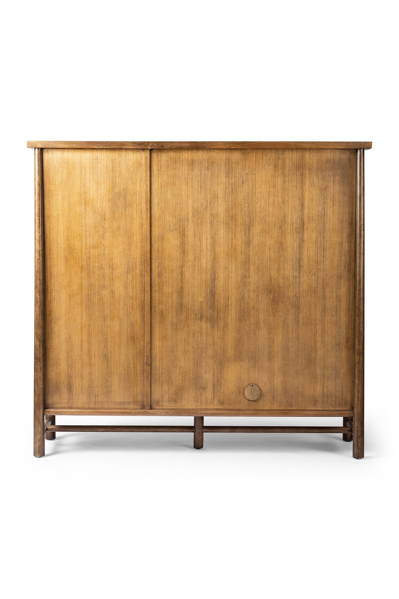 Renaud Oak Three-Door Cabinet