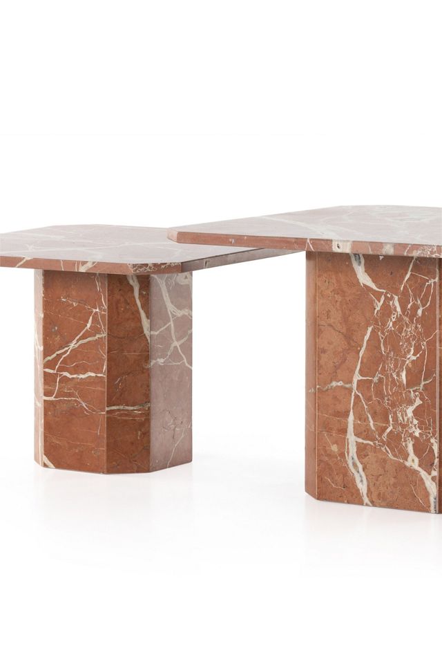 Edina Marble Coffee Tables, Set of 3 #2
