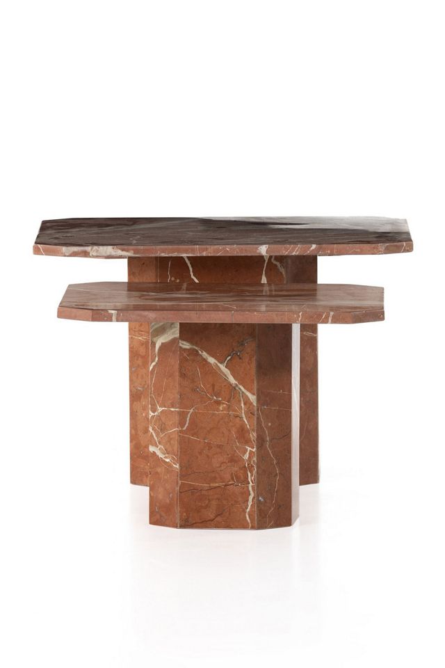 Edina Marble Coffee Tables, Set of 3 #3