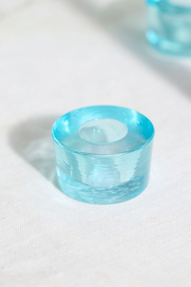 Minimalist Glass Taper Holders, Set of 4 #2