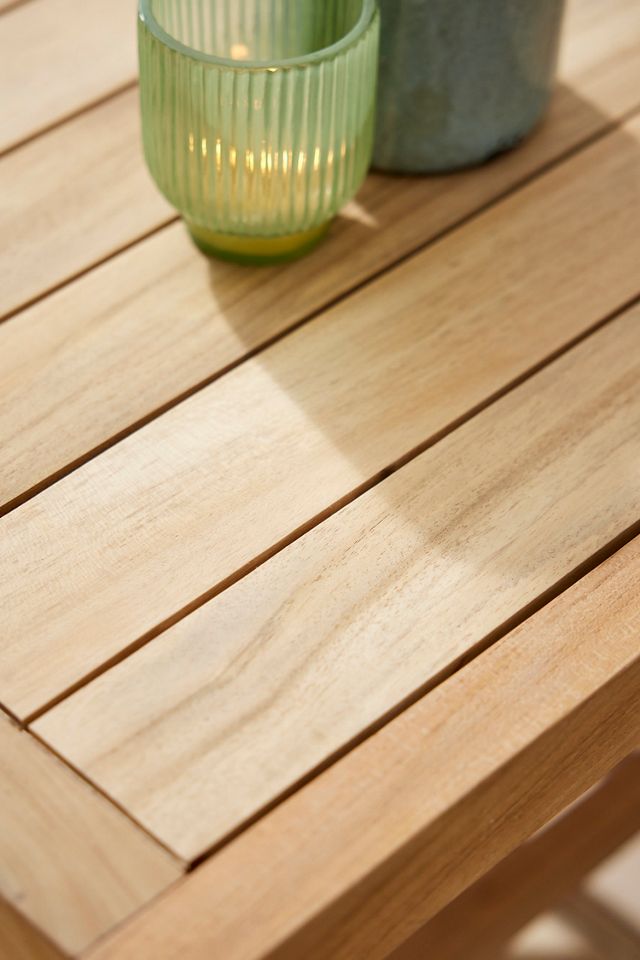 Fretwork Teak Coffee Table #4
