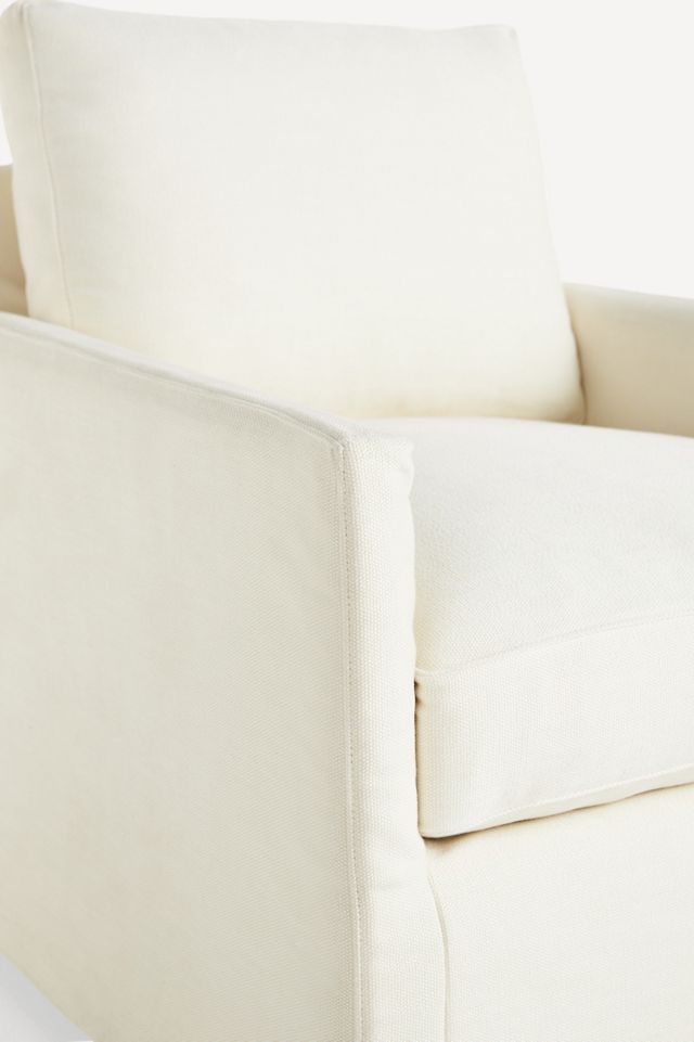Blair Slipcover Swivel Chair #5