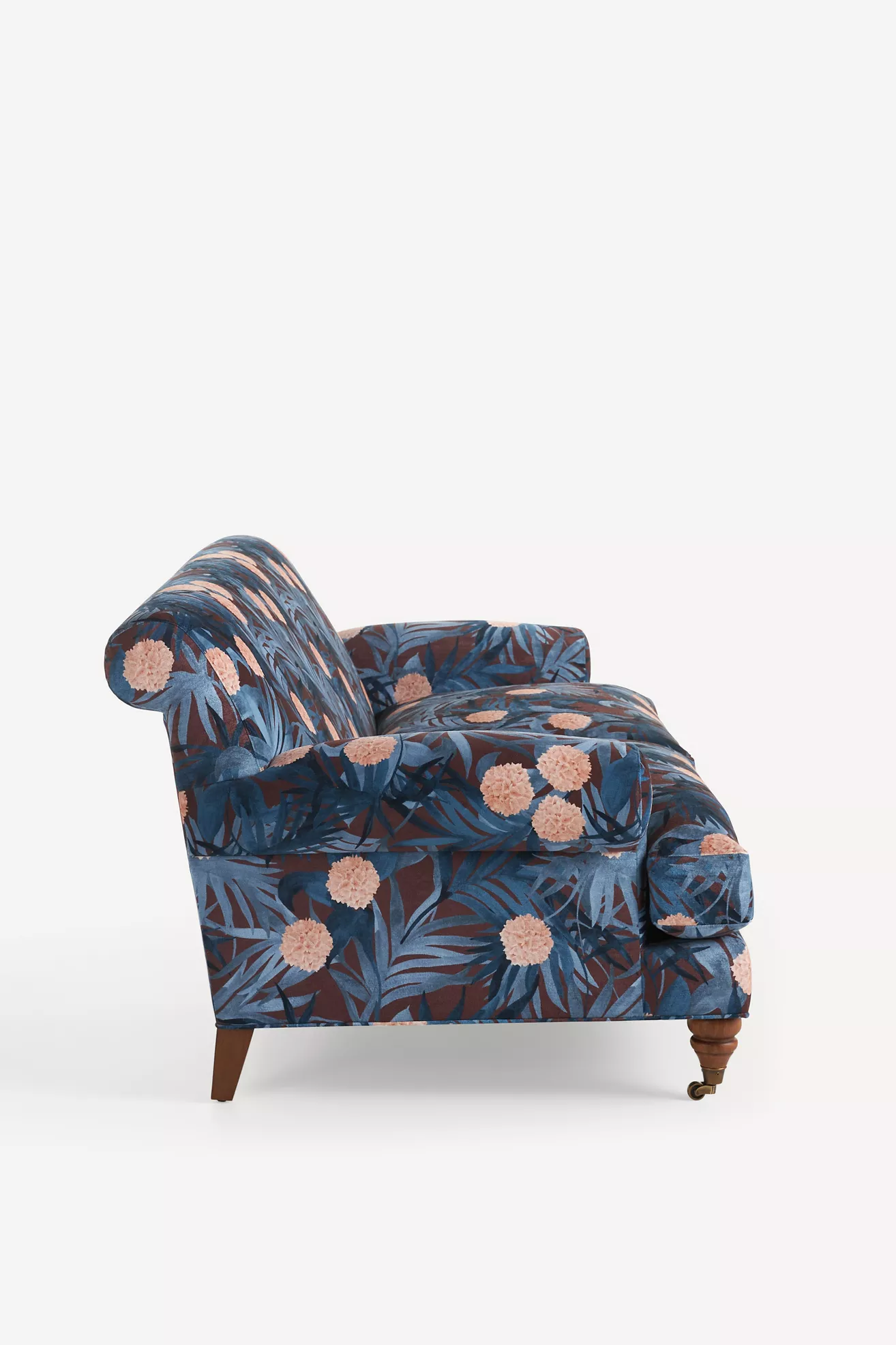 Anthropologie Willoughby 79" Velvet Two-Cushion Sofa