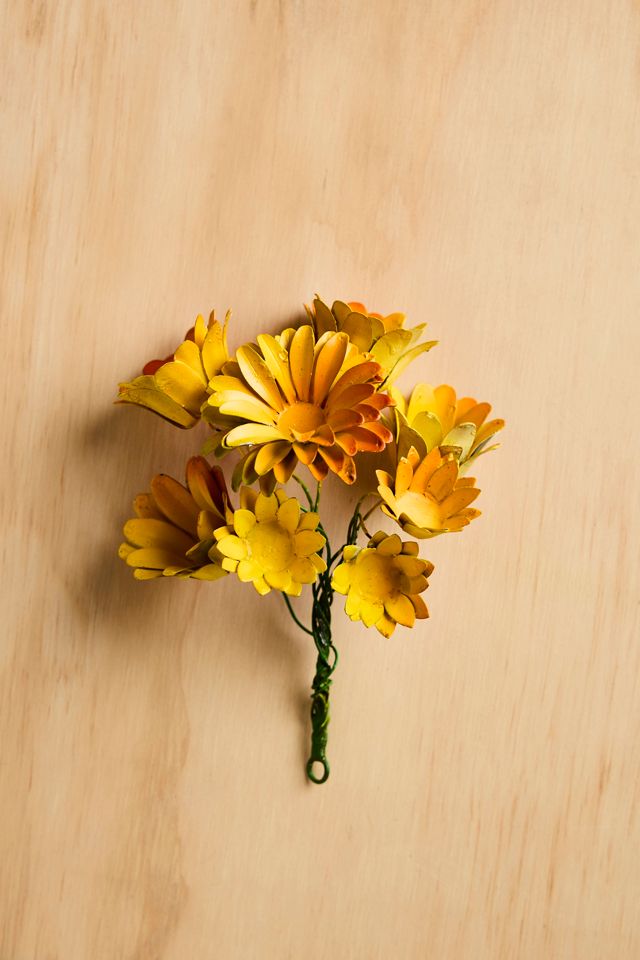 Yellow Floral Iron Bunch #1
