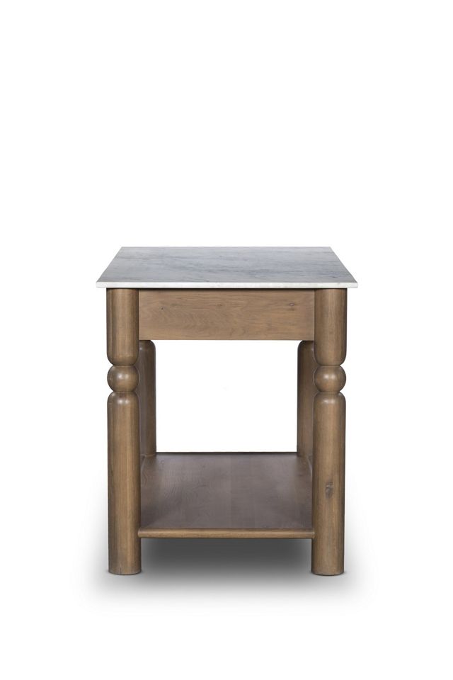 Dothan 58" Marble Kitchen Island #3