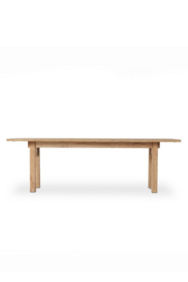 Anthropologie Clanton 96" Rectangular Wood Dining Table In Brown